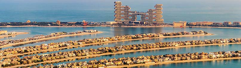 Dubai Skyline — attraktiver Immobilienmarkt