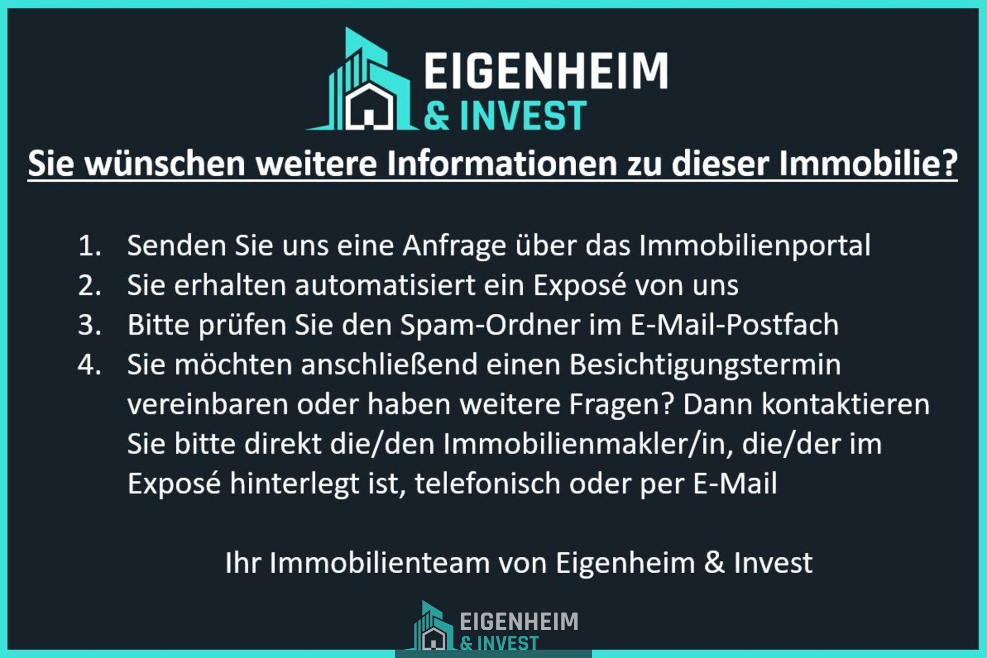 Ihr Team von Eigenheim & Invest