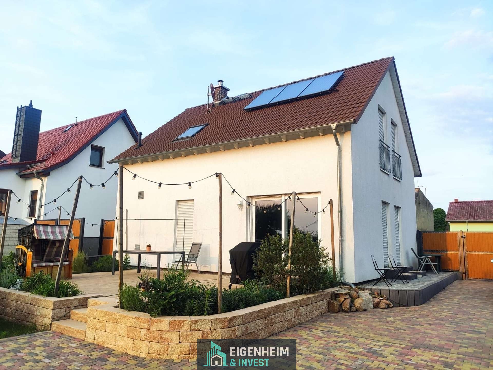 Haus Hinteransicht