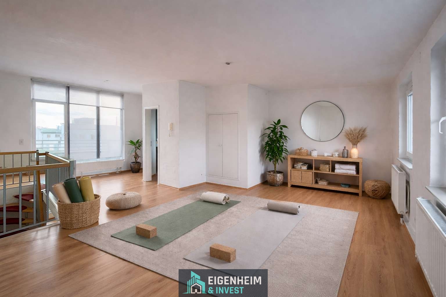 Yoga Raum Designvorschlag