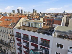 Blick auf die Dachterrasse