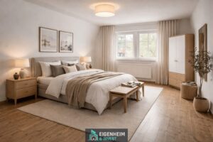 Schlafzimmer visualisiert