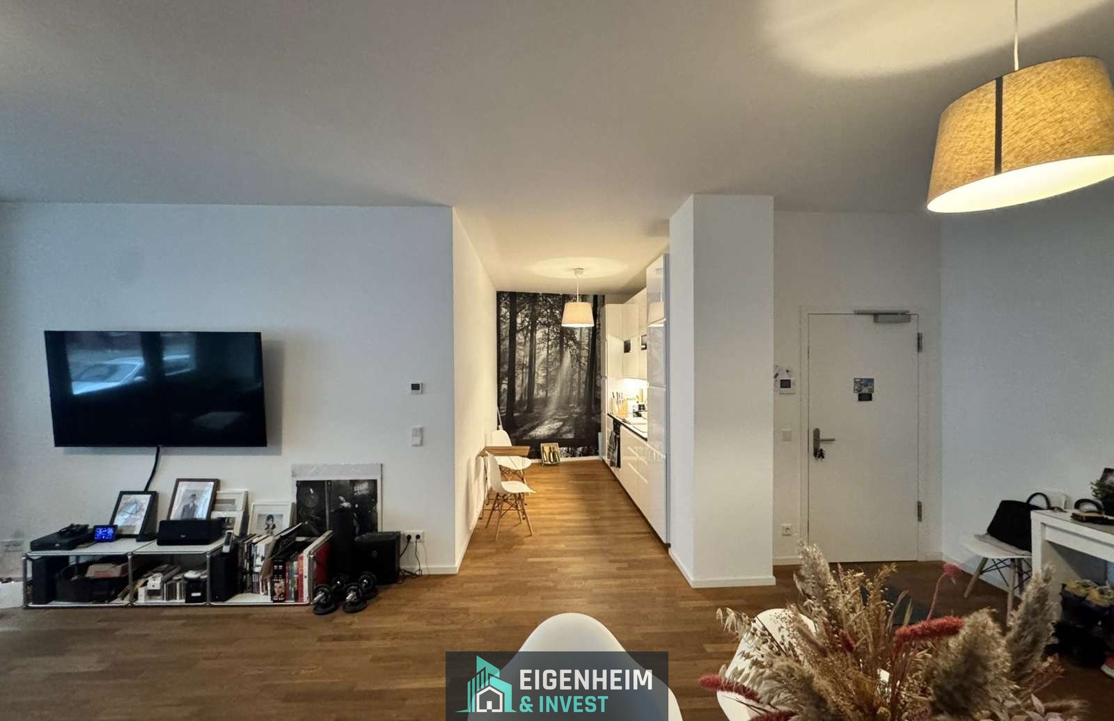 Blick auf die Küche