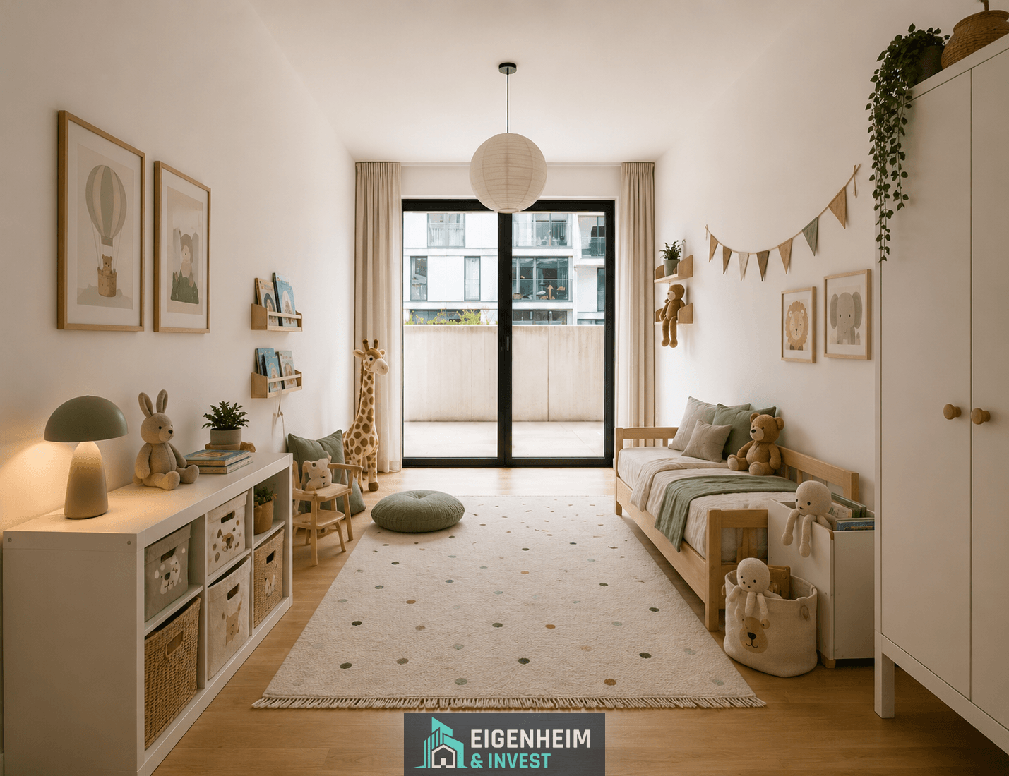 Schlafzimmer 2 visualisiert