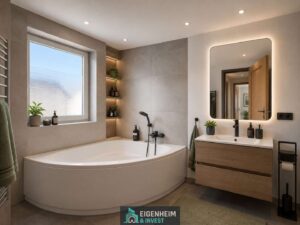 Beispielbild modernes Badezimmer im OG