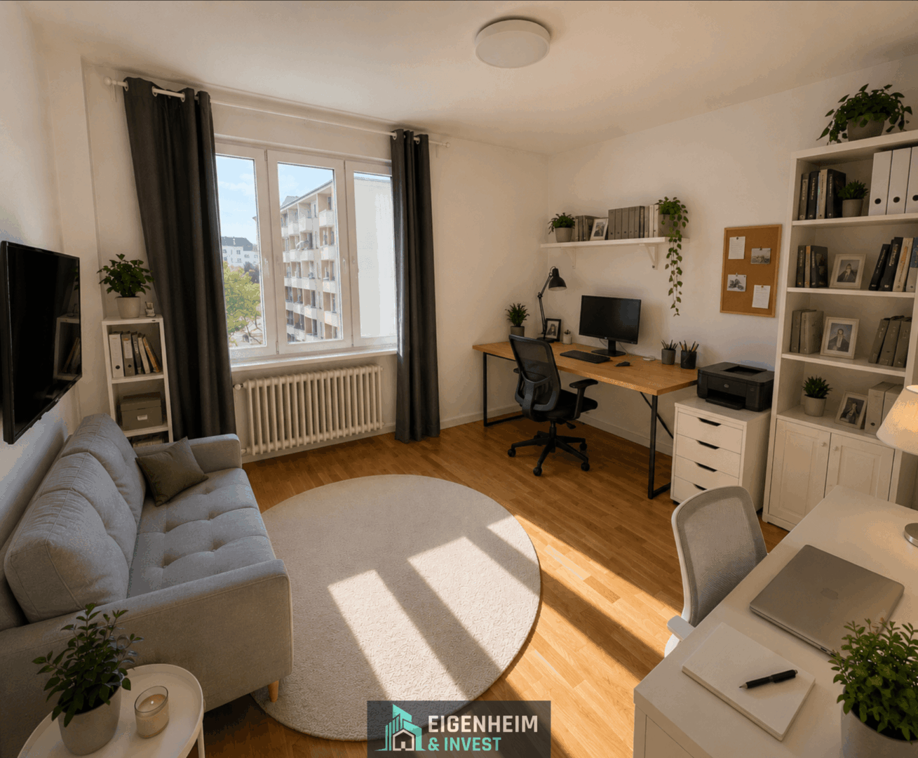 Einrichtungsbeispiel Wohnzimmer