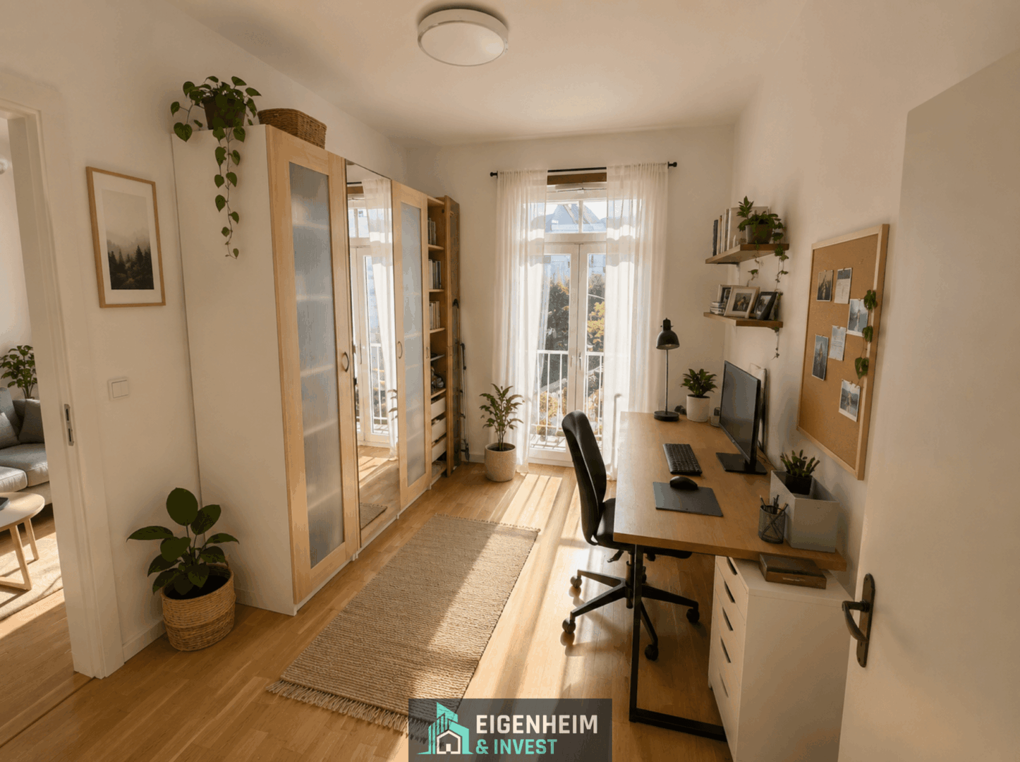 Einrichtungsbeispiel Arbeitsraum