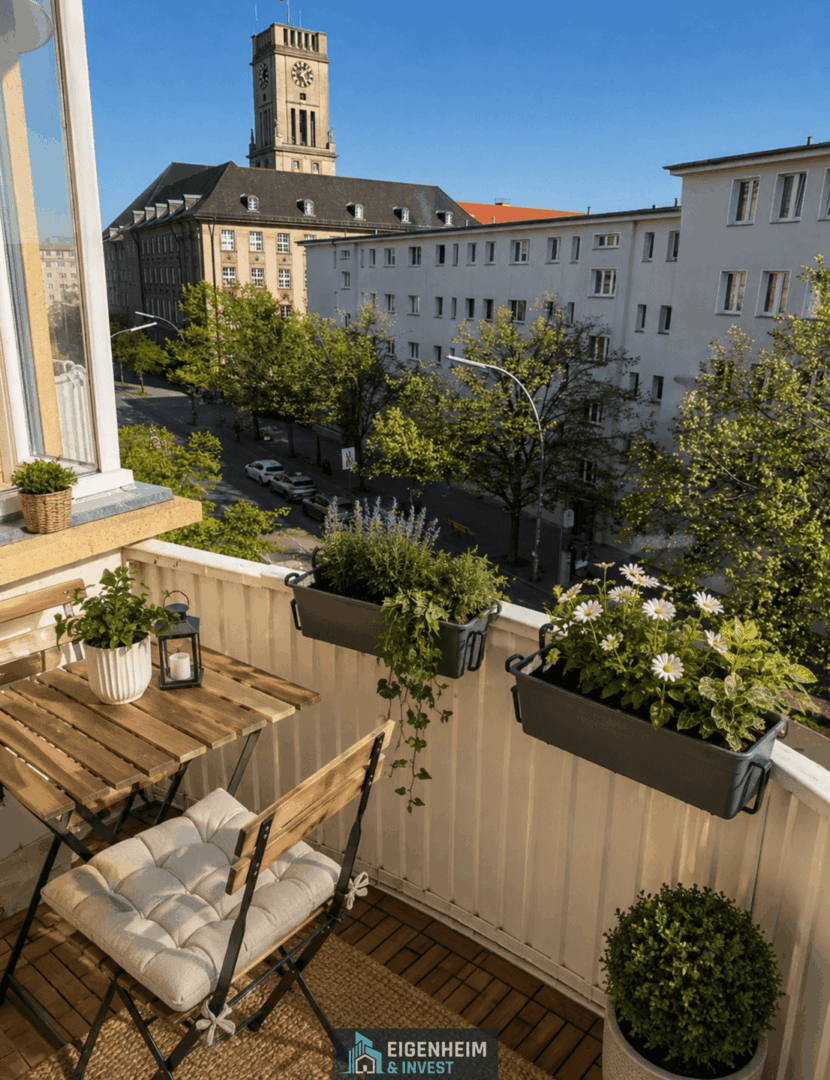 Einrichtungsbeispiel Balkon