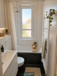 Einrichtungsbeispiel Bad mit Wanne
